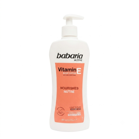 BABARIA VITAMIN E BODY LOTION (400ml)